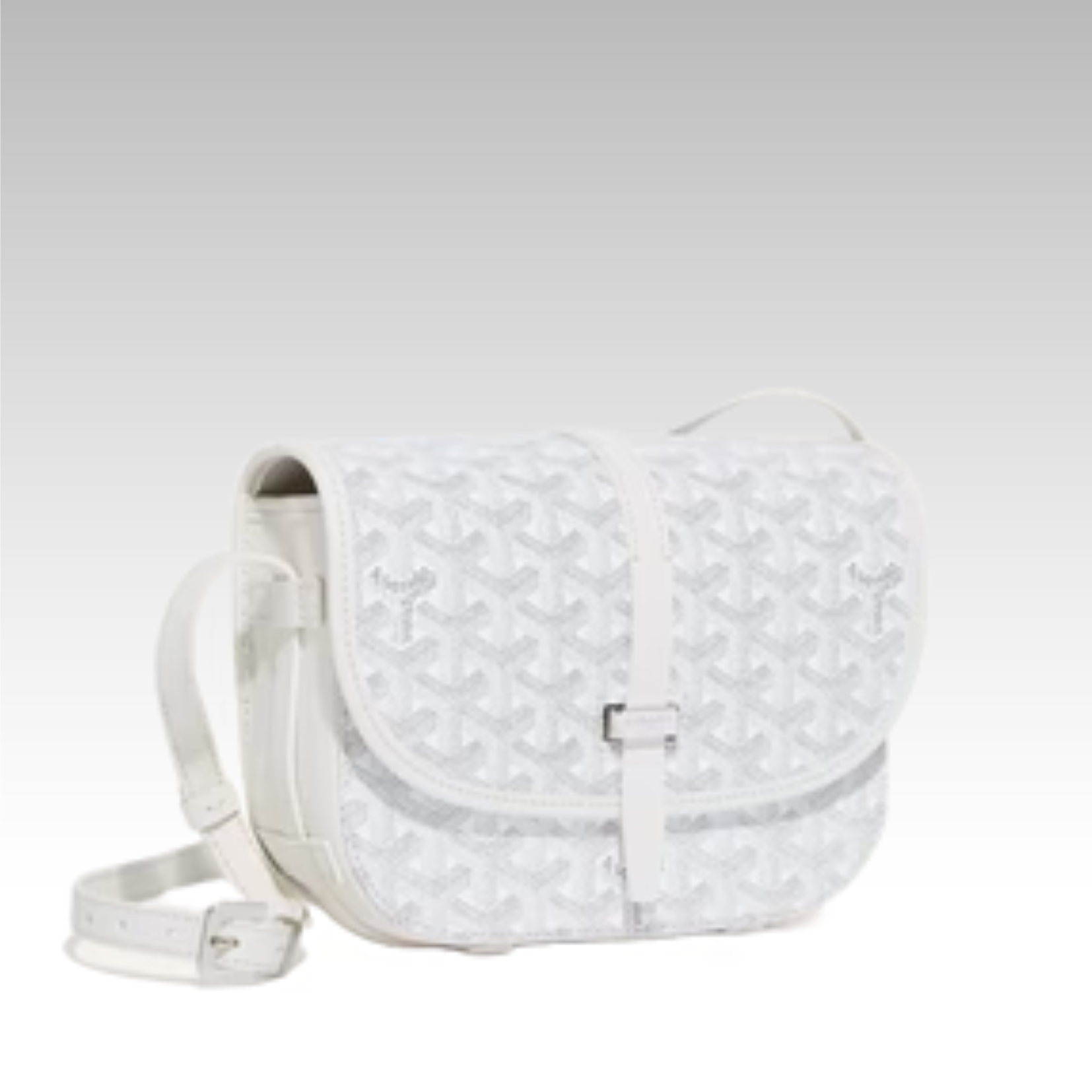 Goyard Belvedere PM White