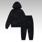 Denim Tears The Cotton Wreath Tracksuit Black