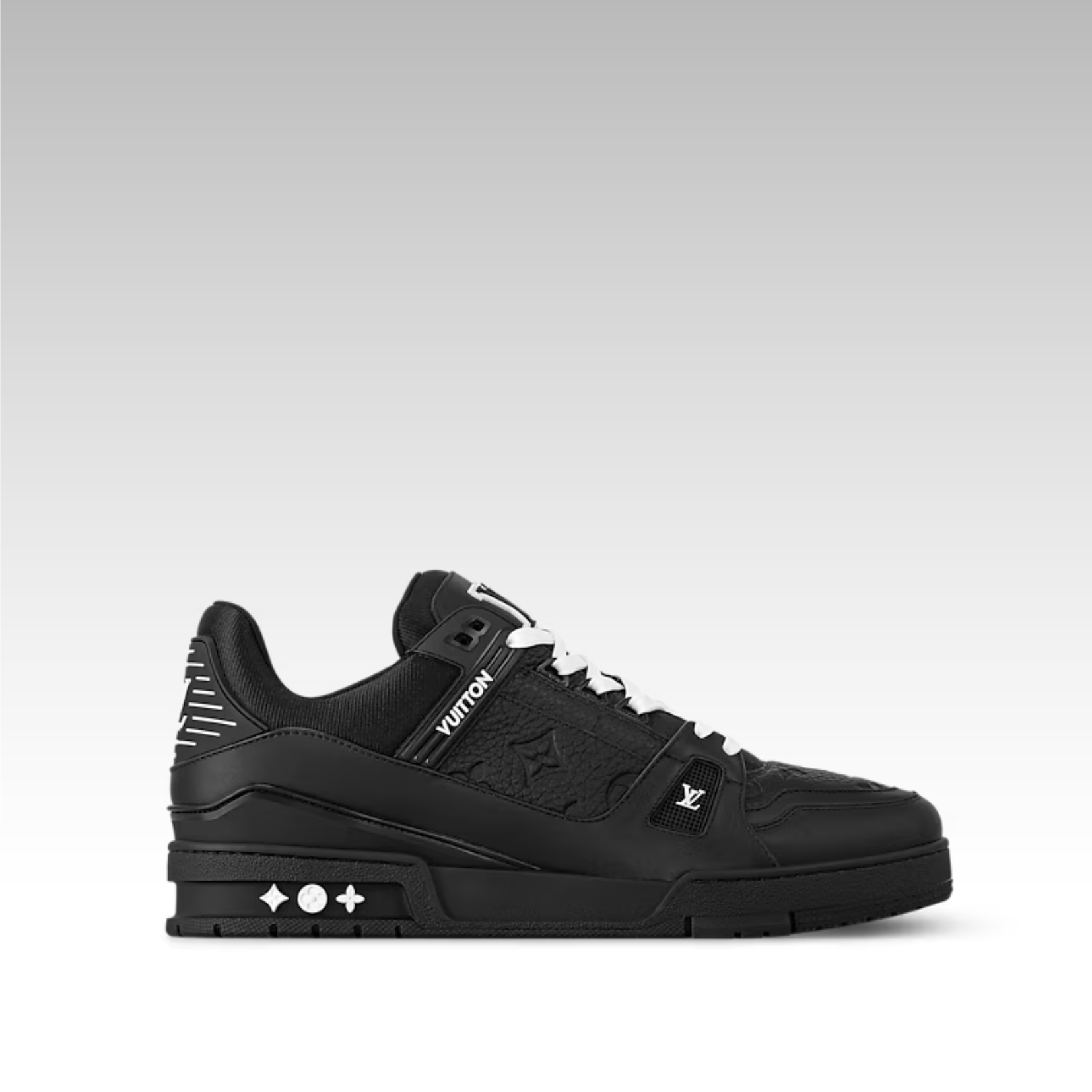 Louis Vuitton Trainer All Black Sneaker