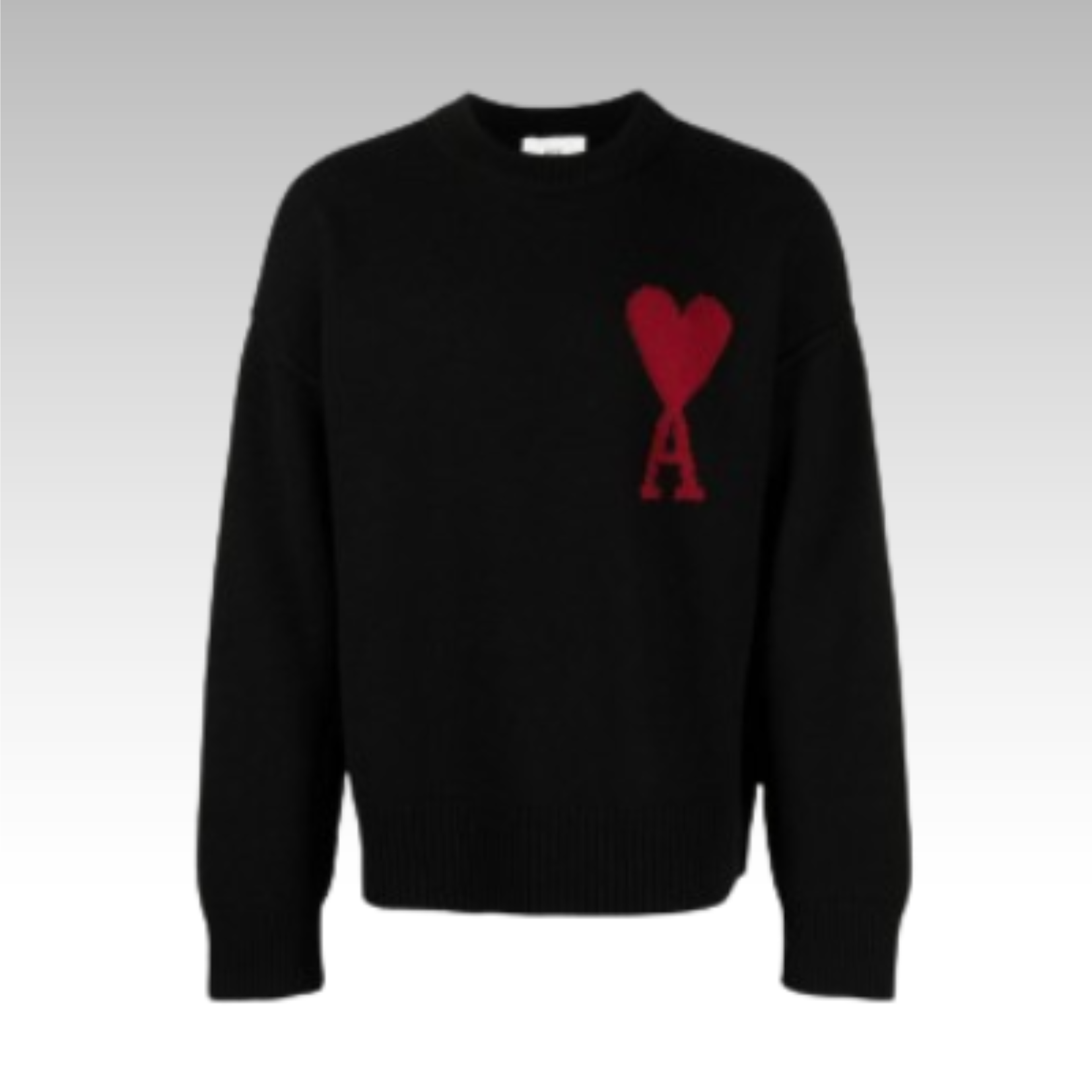 Ami Paris Wool Ami de Coeur Sweater