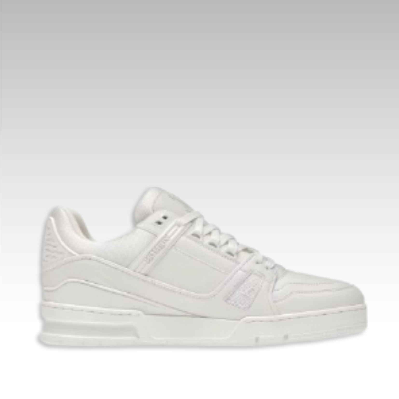 Louis Vuitton Trainer White Monochrome