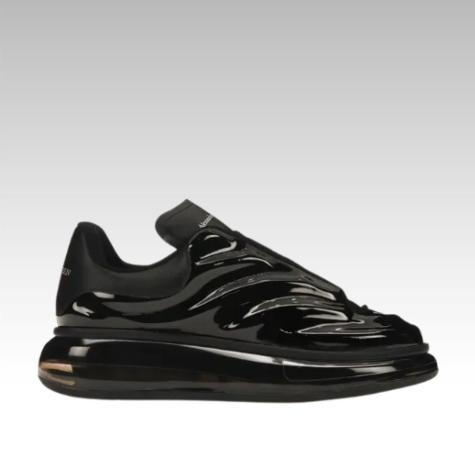 Alexander MCQueen Oversized Black Lux Gloss