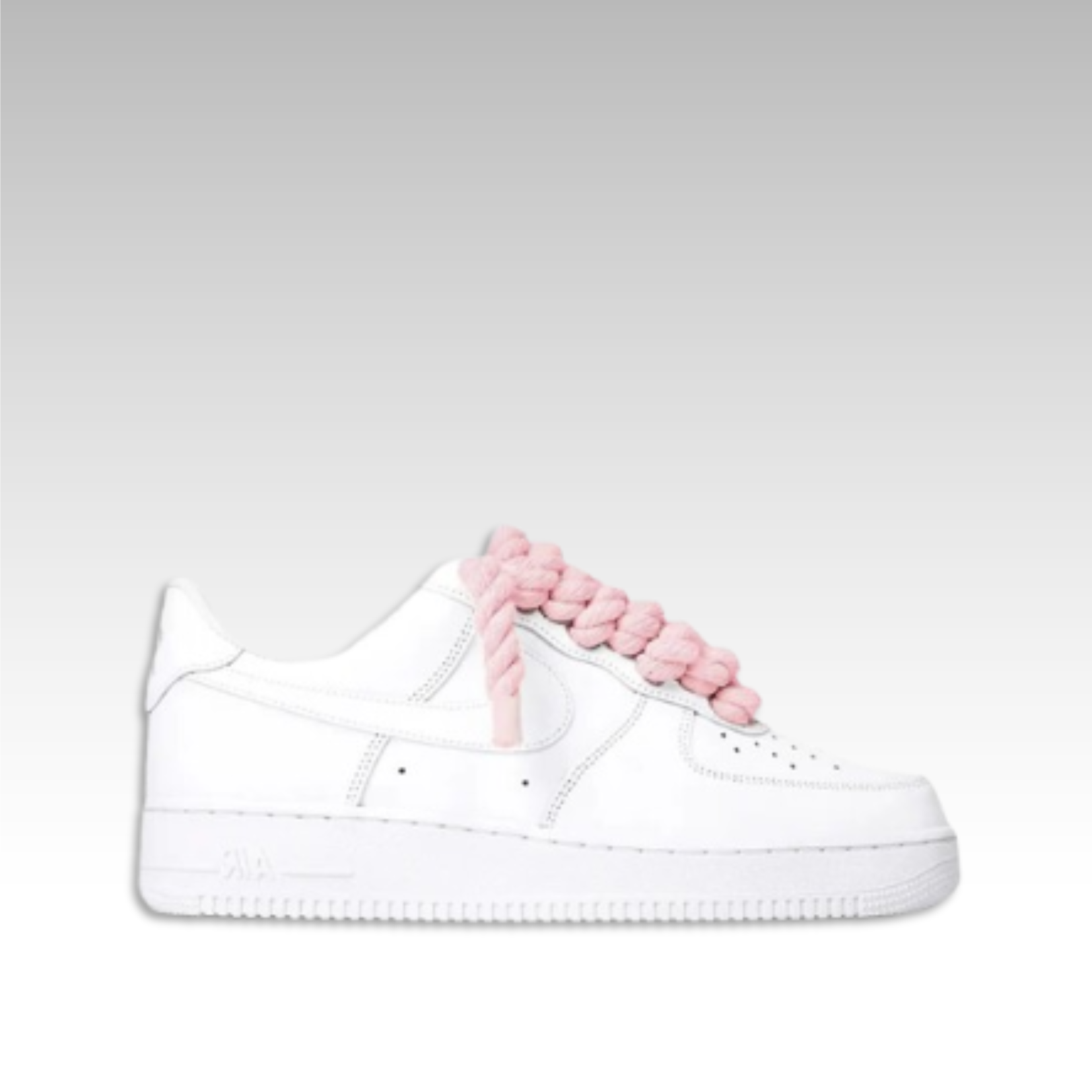 Nike Air Force Rope Laces White