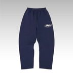 Corteiz Island Puff Print Sweatpant Blue
