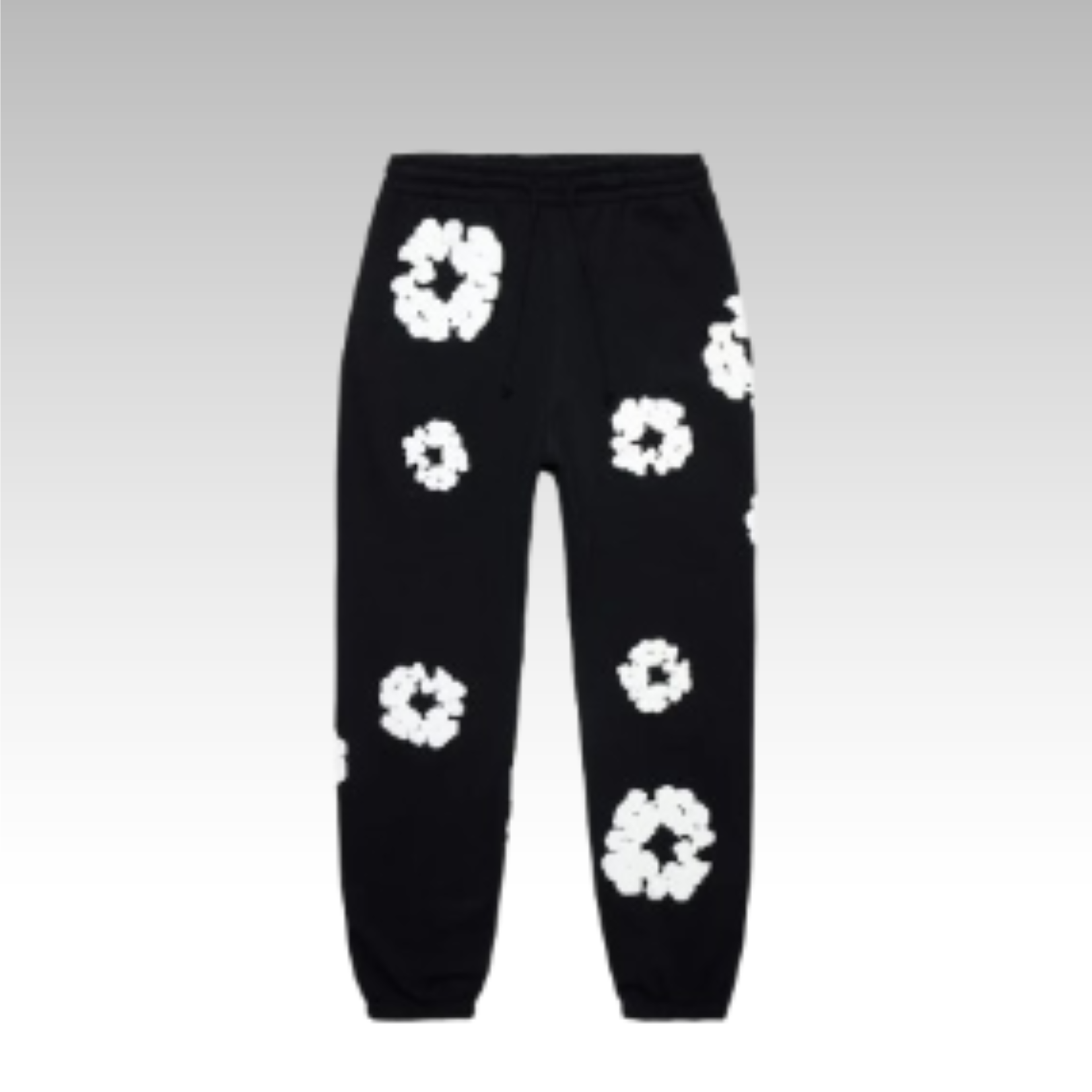Denim Tears The Cotton Wreath Sweatpants Black