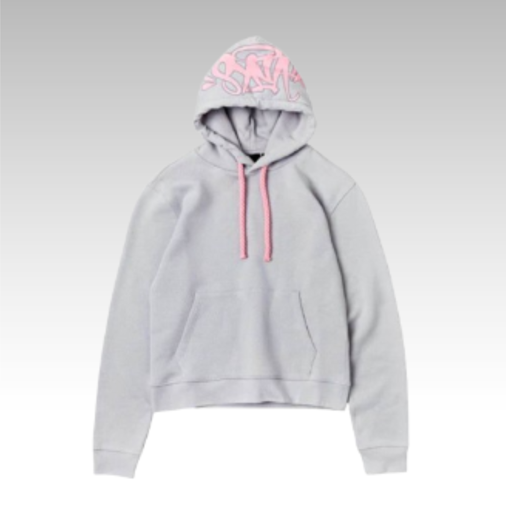 Syna World Logo Sweatshirt Grey/Pink