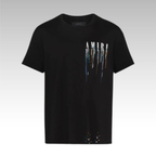 Amiri Paint Drip Core Logo Tee Black